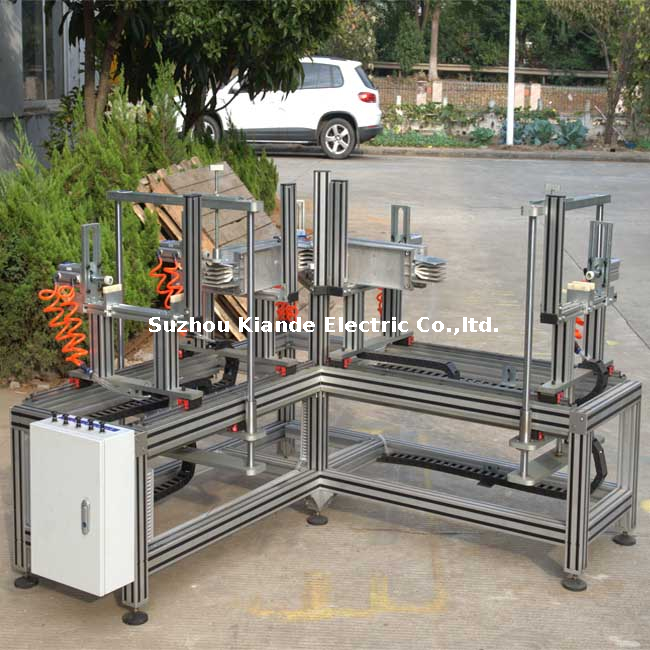 Elbow busduct assembly line Vertical offset Elbow busduct assembly machine for copper and aluminum conductors