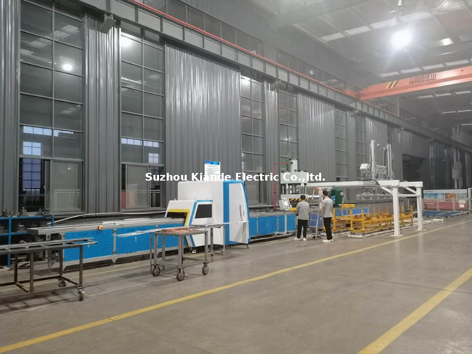 Busbar processing machine manufacturing steps