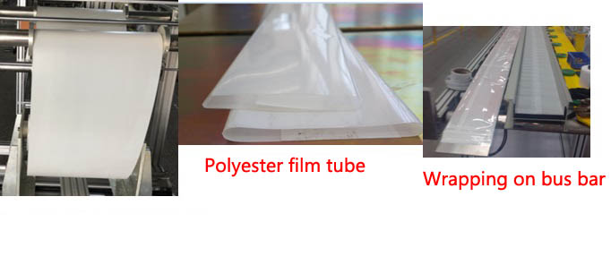 Flame-retardant PVC isolation busduct inner protection angle for busbar conductor systems