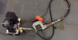 Precision punch rivet extraction equipment for copper busbars