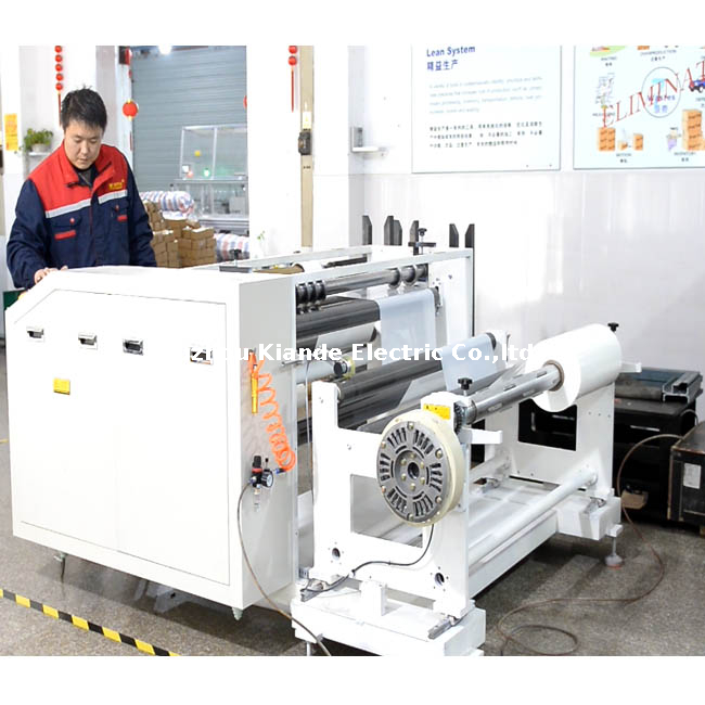 Automatic Customed Designed Mylar Film Slitting Machine for Busbar Polyester straight knife slitting