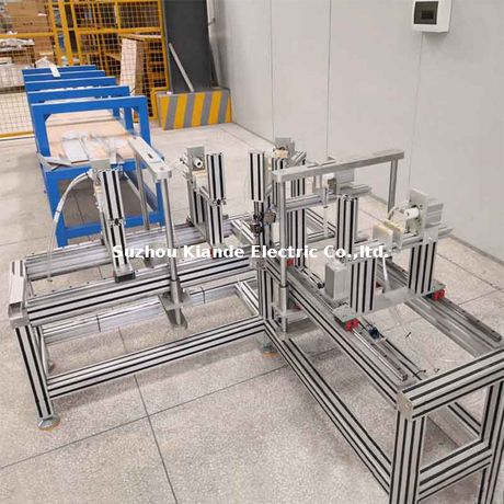 fabrication elbow busbar assembly machine for elbow busduct profile production