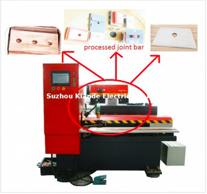 Automatic Busbar Joint Processing Center for Punching Flanging Cutting